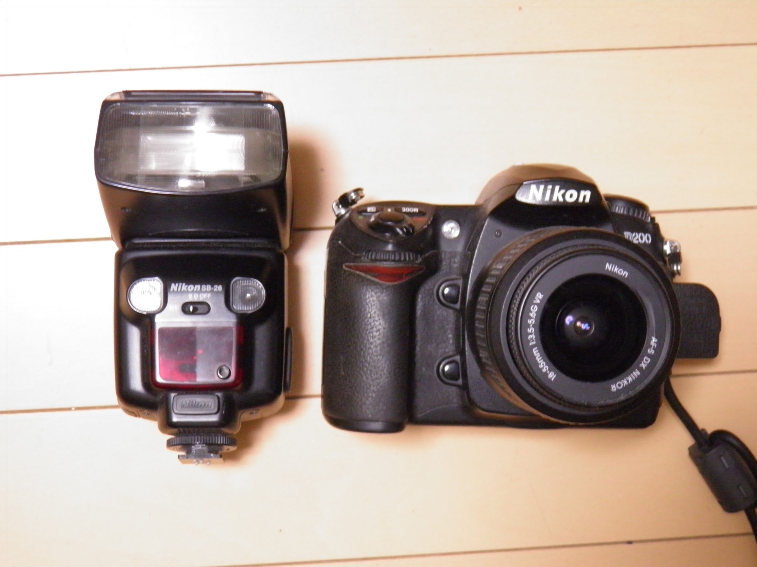 Nikon D200 と SB-26 と EH-6